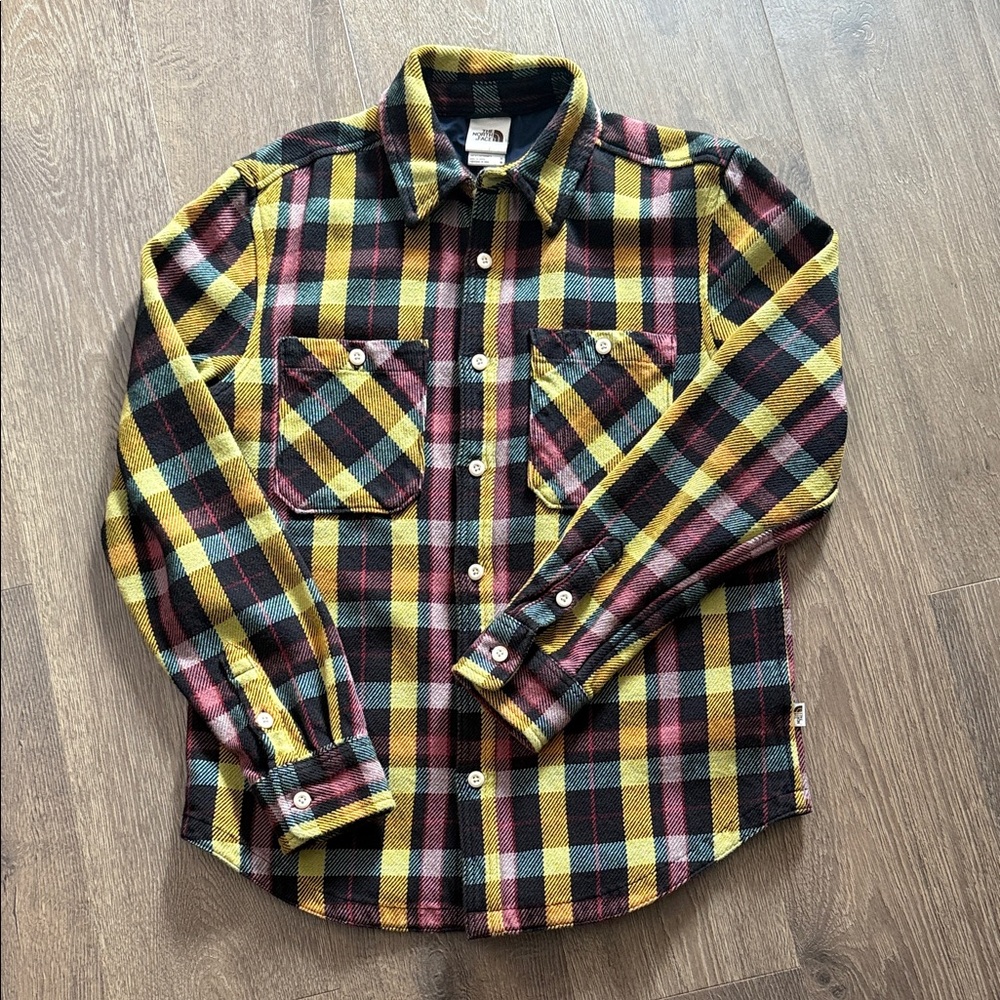 The North Face Valley Twill Flannel Plaid Button-Down Shirt